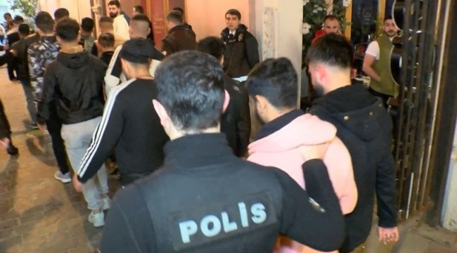 İstanbul'da 46 kaçak yakalandı
