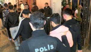 İstanbul'da koğuş tipi 7 evde 62 kaçak yakalandı