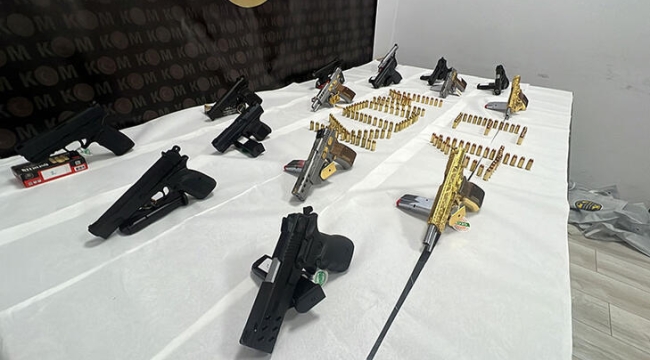 Kütahya'da kaçak silah operasyonu: 7 Gözaltı