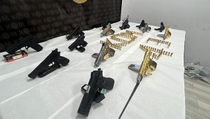 Kütahya'da kaçak silah operasyonu: 7 Gözaltı