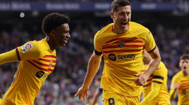 La Liga'da şampiyon Barcelona