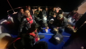 Muğla açıklarında 29 kaçak kurtarıldı