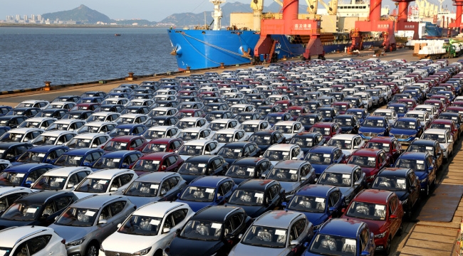 Otomotiv ihracatında ilk çeyrekte dünya lideri Çin