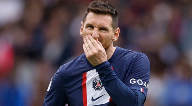 PSG, Messi'yi iki hafta kadro dışı bıraktı