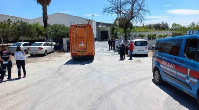 Rize'de forklift altında kalan işçi vefat etti