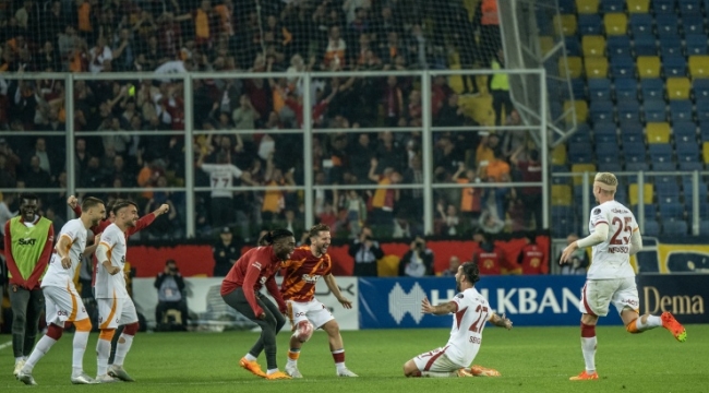 Spor Toto Süper Lig'de şampiyon Galatasaray