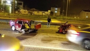 Sultanbeyli'de trafik kazası: 2 yaralı