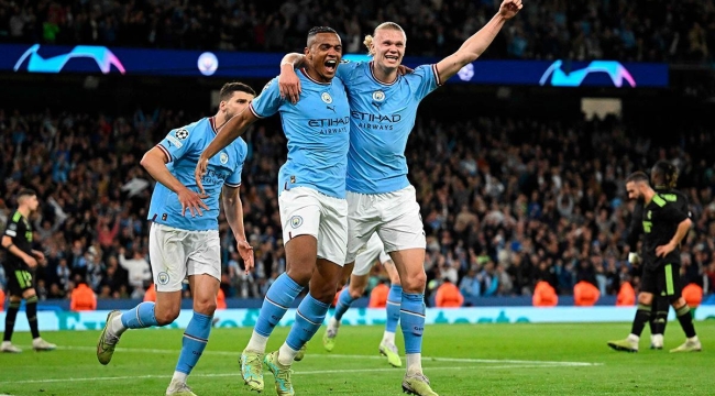 UEFA Şampiyonlar Ligi'nde Manchester City finalde