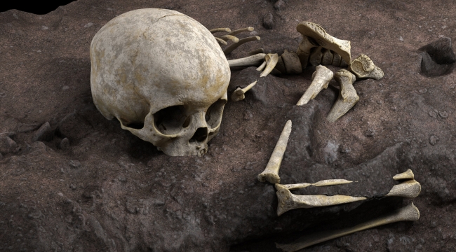 Umman'da 7.000 yıllık iskelet dolu mezar bulundu