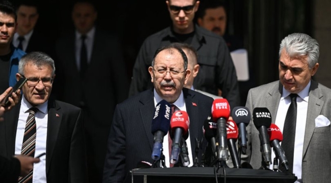 YSK: "Cumhurbaşkanlığı seçimi 2. tura kaldı"