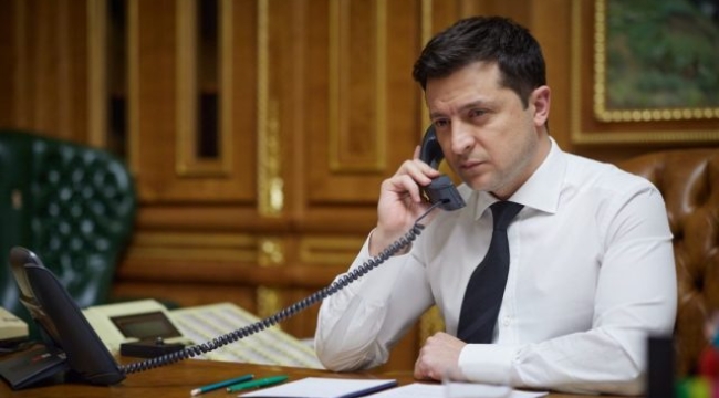 Zelenski, Macron ile telefonda görüştü