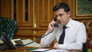 Zelenski, Macron ile telefonda görüştü