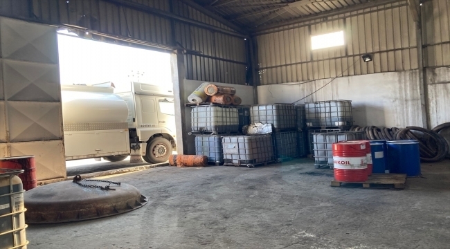 49 bin litre sahte akaryakıta el konuldu