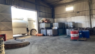 49 bin litre sahte akaryakıta el konuldu