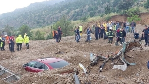 Afyon'da heyelan: 1 kişi yaşamını yitirdi