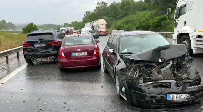 Düzce Anadolu Otoyolu'nda trafik kazası: 4 yaralı