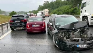 Düzce Anadolu Otoyolu'nda trafik kazası: 4 yaralı
