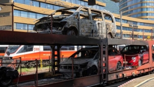 Avusturya'da tren yangını: 33 kişi zehirlendi 