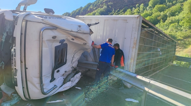 Bitlis'te Şoför ve 150 koyun hayatını kaybetti