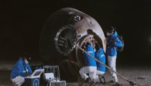 Çin'in taykonot ekibi Dünya'ya döndü