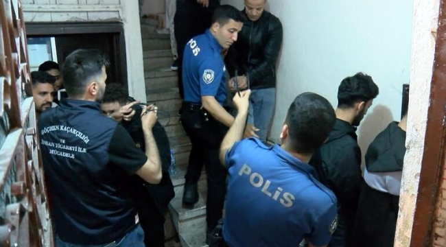 İstanbul'da şok ev baskınları: 37 kaçak yakalandı 