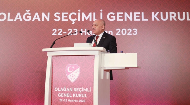 Mehmet Büyükekşi yeniden TFF Başkanı seçildi