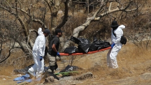 Meksika'da dağ geçidinde 45 torba ceset bulundu