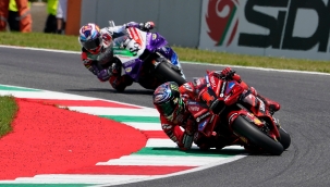 MotoGP İtalya Grand Prix'sinde zafer Bagnaia'nın