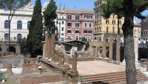 Roma'da Sezar'ın öldürüldüğü alan ziyarete açıldı