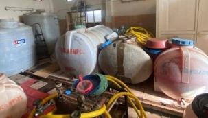 Tekirdağ'da 371 ton kaçak şarap ele geçirildi