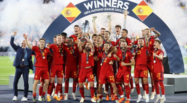 UEFA Uluslar Ligi'nde şampiyon İspanya