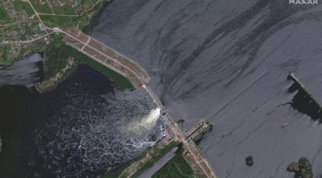 Ukrayna: ''Rusya, Nova Kakhovka Barajı'nı vurdu''