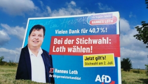Almanya'da fasişt AfD ilk belediyesini kazandı