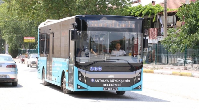 Antalya'da toplu taşımaya %56 zam