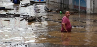 Bartın'daki selde 45 bin ayakkabı zarar gördü