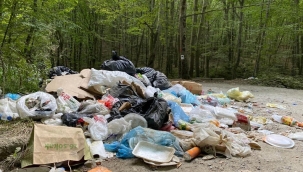 Belgrad Ormanı'nda 3 günde 18 ton çöp toplandı