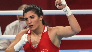 Busenaz, 3. Avrupa Oyunları'nda şampiyon oldu