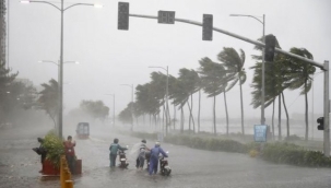 Çin'de Doksuri Tayfunu alarmı