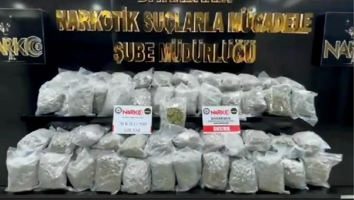 Diyarbakır'da 175 kilo sentetik esrar ele geçirildi
