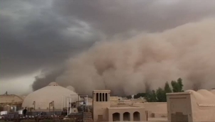 İran'da kum fırtınası: 403 kişi hastanelik oldu 