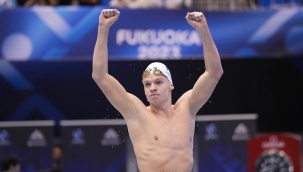 Marchand, yüzmede 15 yıllık rekoru kırdı