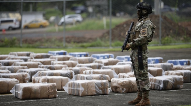 Panama'da 2,5 ton kokain ele geçirildi