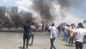 Şanlıurfa çiftçileri elektrik kesintisini protesto etti