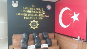 Urfa'da 32,66 kg uyuşturucu ele geçirildi