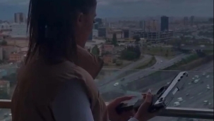 Bağcılar'da İranlı modelden silahlı magandalık!