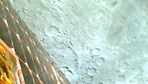 Chandrayaan-3'ün çektiği ilk Ay fotoğrafları