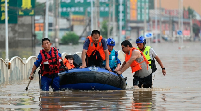 Çin'de sel baskını: 10 ölü, 18 kayıp