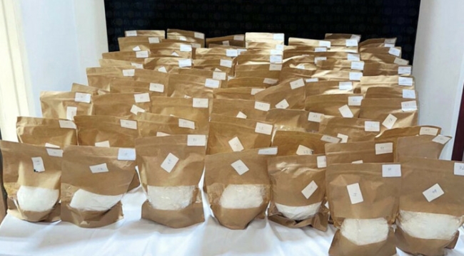 Edirne'de 72 kilo metamfetamin ele geçirildi 