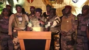 Gabon'da asker yönetime el koyduğunu açıkladı