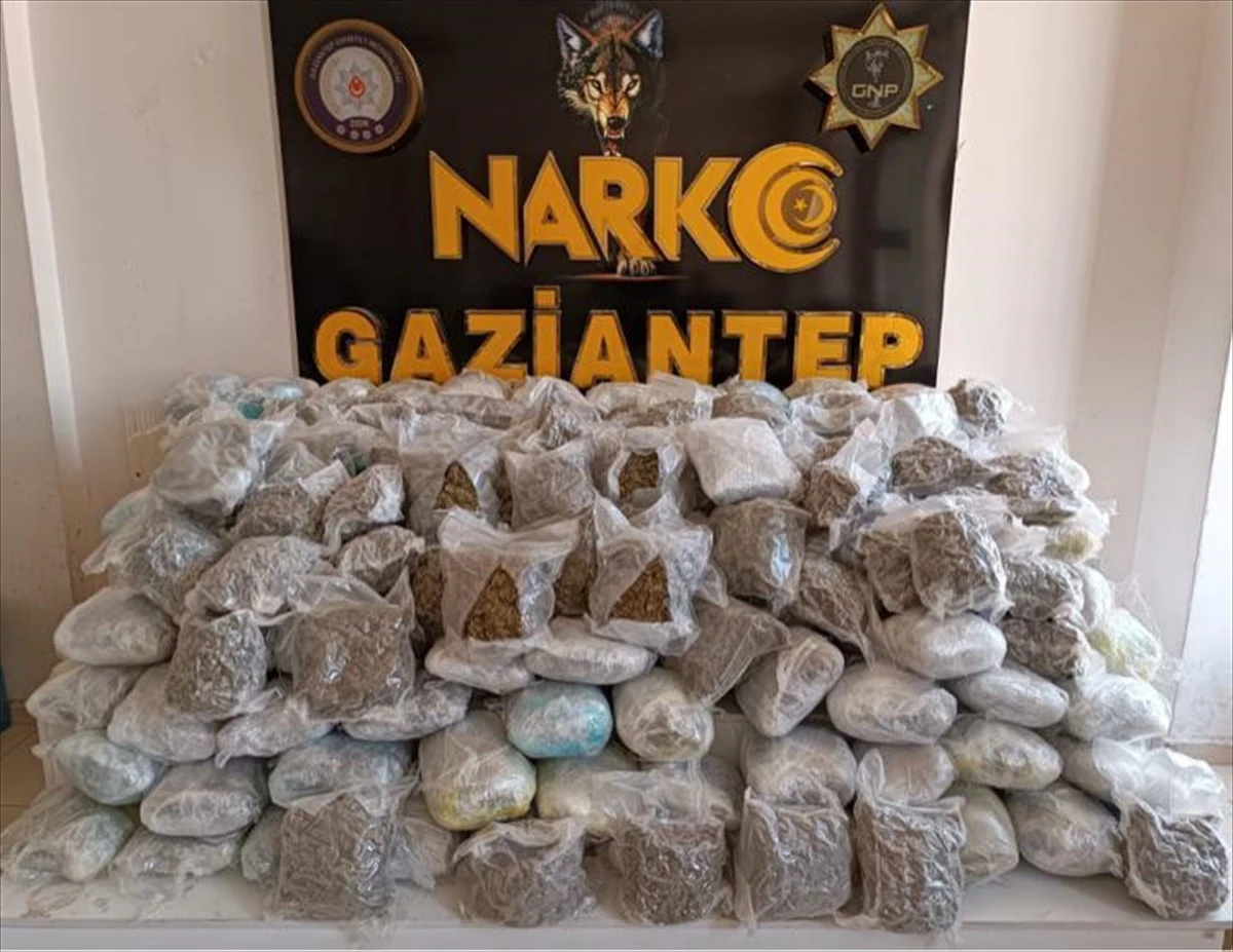 Gaziantep'te 81 kilogram uyuşturucu ele geçirildi